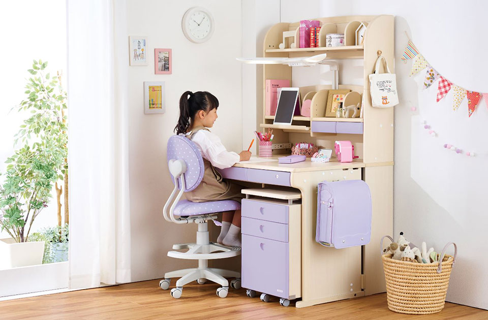ネット KOIZUMI(コイズミ学習机) 学習椅子 WW/ライトピンク サイズ